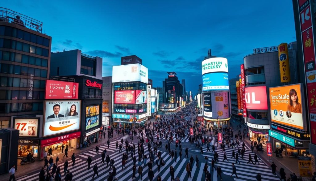 Shibuya Crossing, Tokyo, Japan